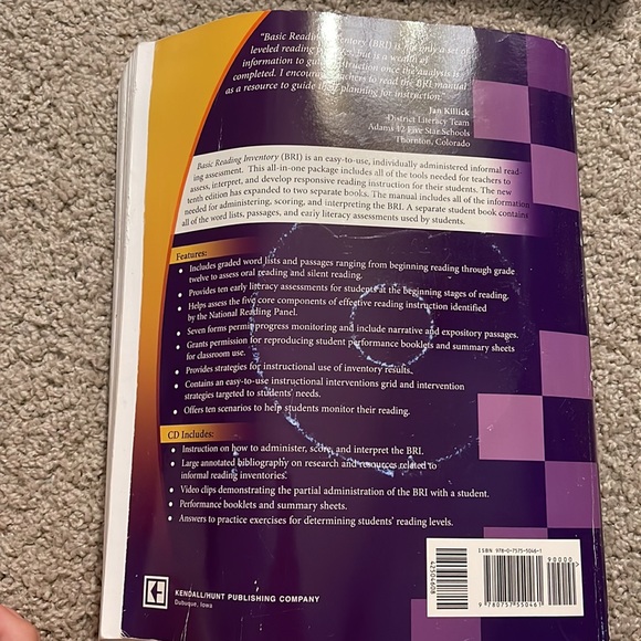 Basic Reading Inventory - Picture 2 of 2
